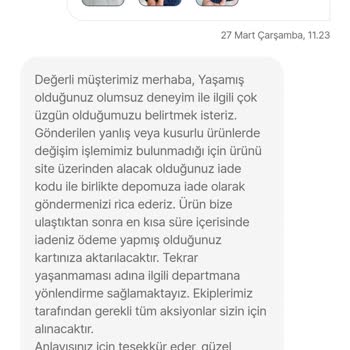Hepsiburada Resmi Boyner Marka Satıcısından Aldığım Mont Lekeli Çıktı