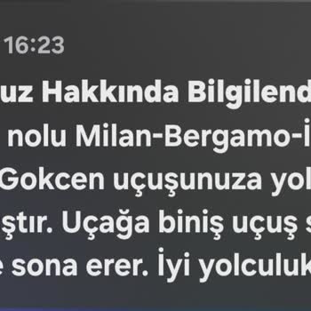 Pegasus Uçağa Alınmama Şikayeti