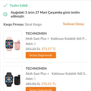 Technomen Akıllı Saat Ve Kulaklık