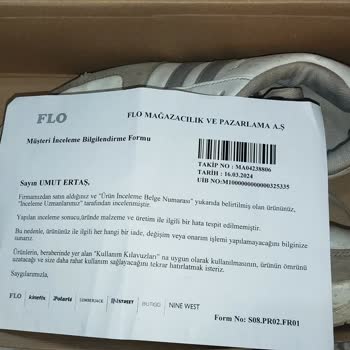 FLO'dan Aldığım Lumberjack Ayakkabı Derisi Soyulma Ve Kenarı Açılması
