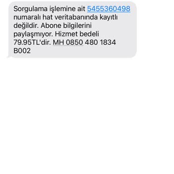 11834 Numaradan Şikayetim Var