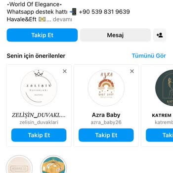 Modarise.co (Instagram) Dönüş Yapılmadı