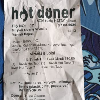 Yemeksepeti İlgisiz Ve Ciddiyetsizlik