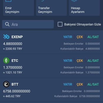Exenpay Bitexen Xnp Coin Fiyat Farkı