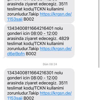 KARGOMsende Kargom Elime Ulaşmadı