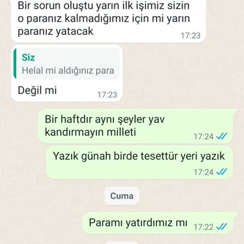 Moda_arife (instagram) Ücret İade İstiyorum