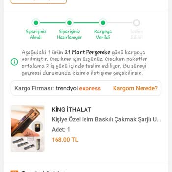 Trendyol Teslim Edilmeyen Kargo