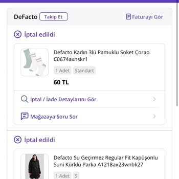 N11 Ve DeFacto İndirim Adı Altında Mağdur Ediyor İnsanları.