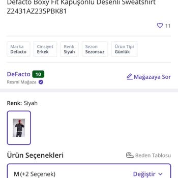 DeFacto Stoktaki Ürünü Stok Yok Diye İptal Ediyor