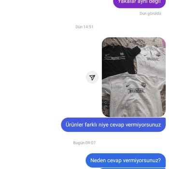 Go Fashion (Instagram) Yanlış Ürün Gönderimi