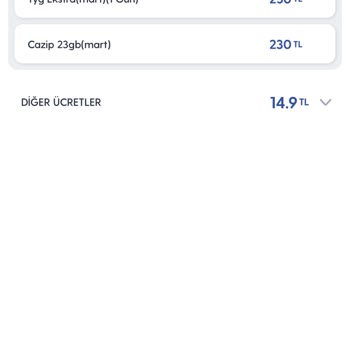 Turkcell Benden Tyg Diye Ekstra 250 TL İstiyor.