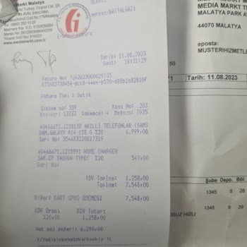 Samsung Telefon Samsung A 14 Problem Yaşıyorum