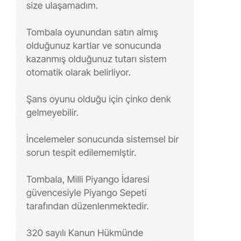 Hepsiburada Tombala Oyunu Hakkında