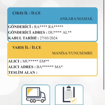 PTT Kargo Numaram Adına Kargo Gönderimi Var