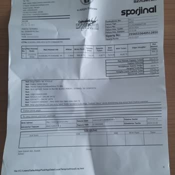 Sporjinal Kullanılmış Ürün Satıyor