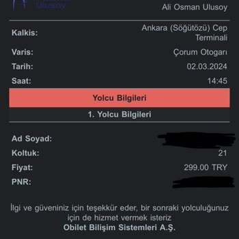 Obilet İptal Ettiğim Biletin Parasını İade Etmedi