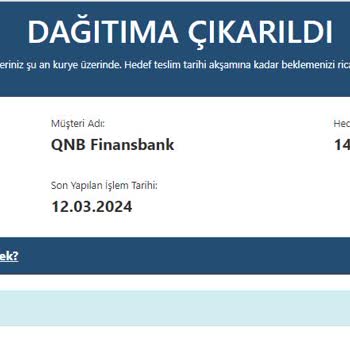 AGT Kurye (aynigunteslim.com) Kredi Kartı Teslimatında Yaşanan Gecikme Ve İletişim Sorunu