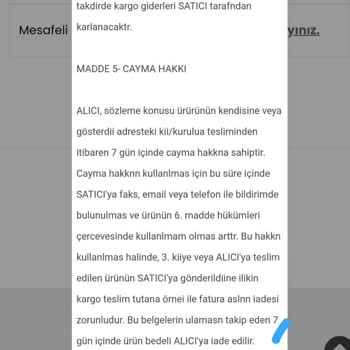 Qulove Butik Ücret İadesini Eksik Yaptı