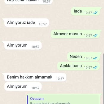 N11'den Alınan Ürünün İadesi İle İlgili Sorun