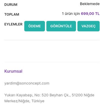 Sonconcept Son Concept Diye Bir Firma