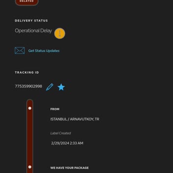 PTT Kargo Finlandiya'ya Gönderilen Kargo Kaybı Ve Mağduriyet