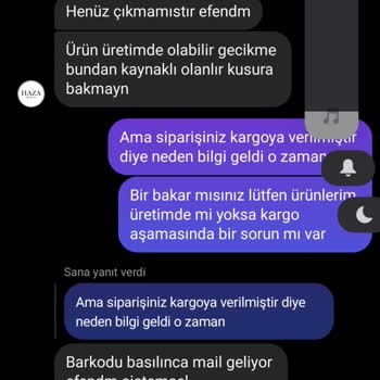 Hazaaofficial Kargomu Göndermiyor