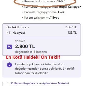 EasyCep Müşteri Aldatmak Şirket Politikası Mı!