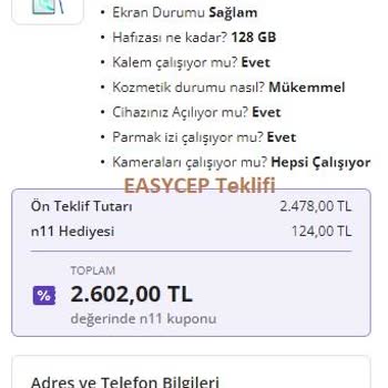 EasyCep Müşteri Aldatmak Şirket Politikası Mı!