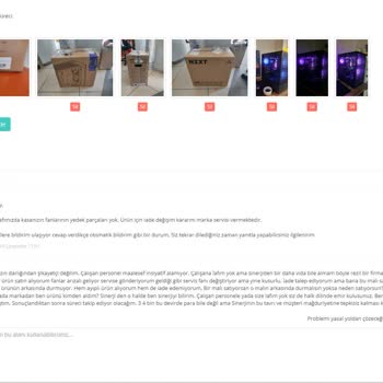 Sinerji Bilgisayar Sinerji Pişmanlıktır. Sıfır Aldığım Ürünü Bozuk Geldi İade Almadılar