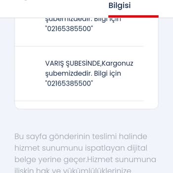 Aras Kargo 4232070578112 Numaralı Kargom Hala Gelmedi