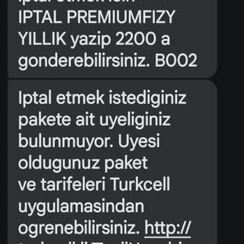 Fizy Üyeliği İptal Edilmiyor.