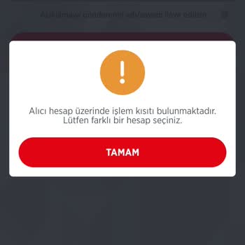 Ziraat Bankası İşlem Kısıtı Kaldırılması