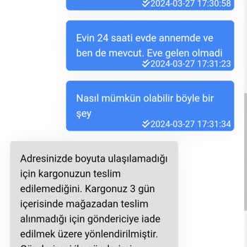 Sürat Kargo Tarafından Mağdur Edildim