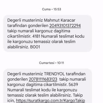 Sürat Kargo Tarafından Mağdur Edildim