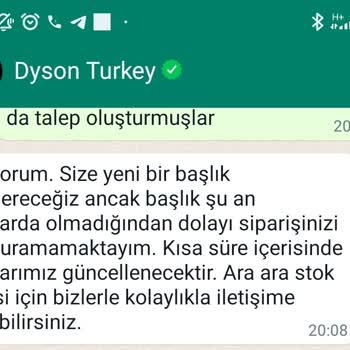 Dyson Motorbar Başlık Arızası