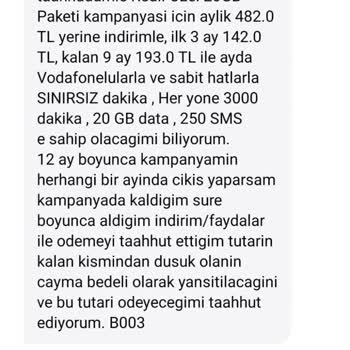 Vodafone Haftalardır Sadece Oyalanıyorum.
