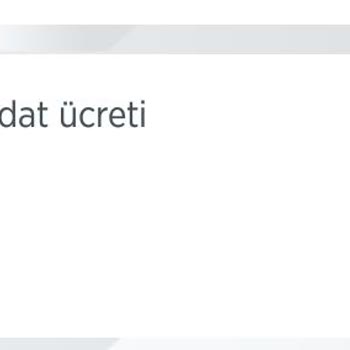 Ziraat Bankası Kart Aidat Ücreti
