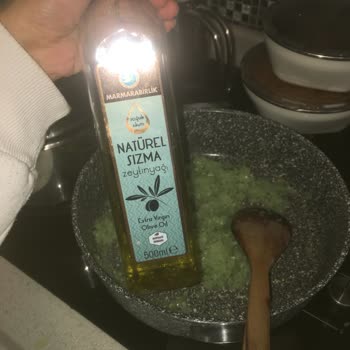 MarmaraBirlik Naturel Soğuk Sıkım Zeytinyağ 500 Ml Cam Şişe