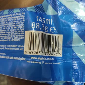 Algida Nogger Poşet Kokusu