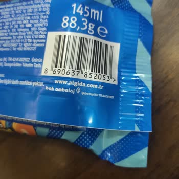 Algida Nogger Poşet Kokusu