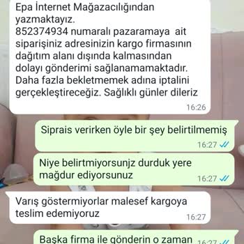 Pazarama İptal Edilen Ürünün Para İadesi Ve Kargolanamayan Ürün