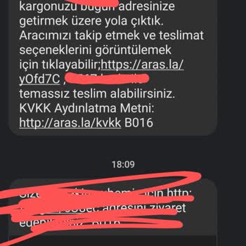 Aras Kargo Kargom Gecikti Ve Bundan Memnun Değilim