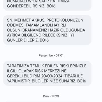 Gelecek Varlık Tahsilat Yaptıktan Sonra Gerekeni Yapmıyor