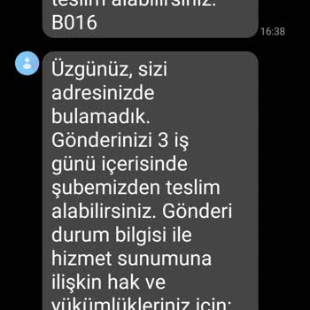Aras Kargo Kurye Kargoları Eve Getirmiyor.