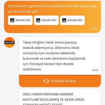 Missha Ve Trendyol Eksik Ürün Gönderip Ücretini İade Etmiyor.