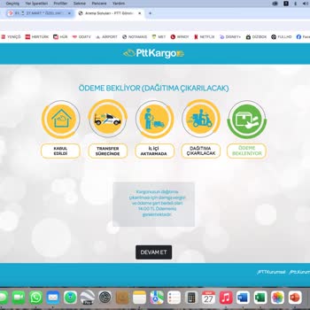 Sahte PTT Kargo Takip Sayfası