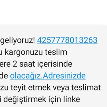 Aras Kargo Adrese Teslimat Yapılmaması!