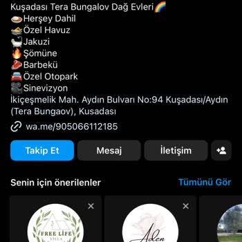 Tera Bungalov Rezervasyon Hayal Kırıklığı