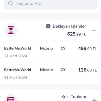 Betterme Abone Olunmadan Abonelik Ücreti Alındı