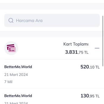 Betterme Abone Olunmadan Abonelik Ücreti Alındı